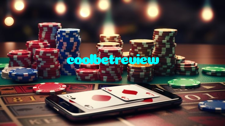 coolbetreview casino presented on mobile device in Pakistan with slots and live games